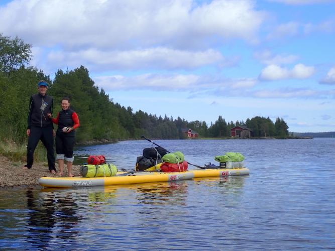 Departure photo from Inari (the settlement)